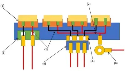 Component Box Schematic Illustration